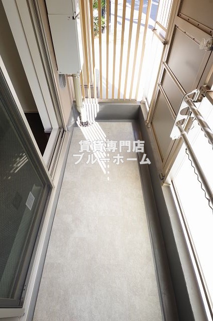 バルコニー　風通しの良いバルコニーです！