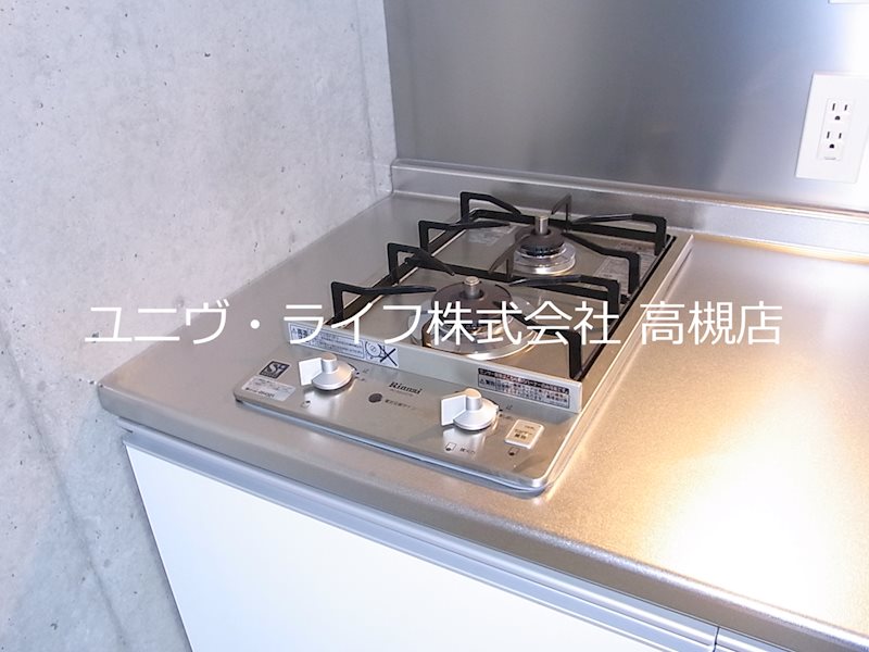 その他設備　2口ガスコンロ付き