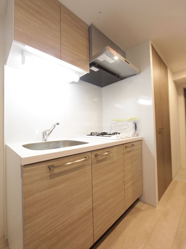 キッチン　システムキッチン（ガス2口コンロ付）