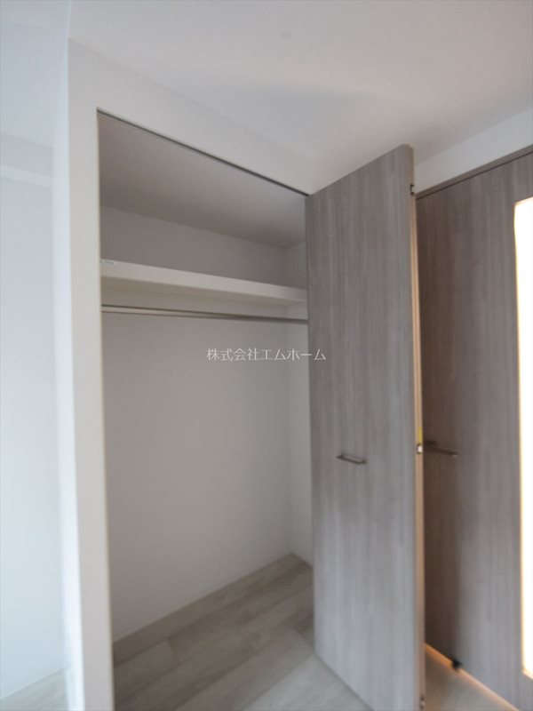 収納　クローゼット　収納充実しています