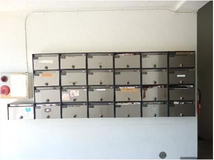 セキュリティ　集合ポスト