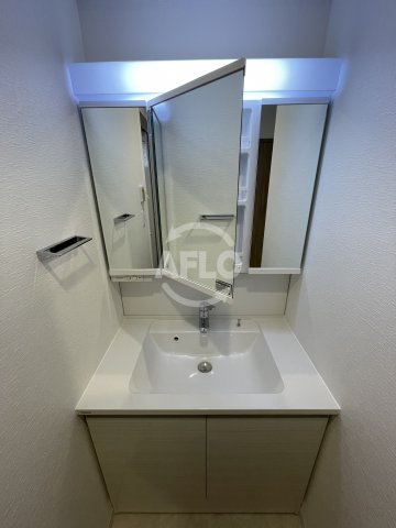 洗面設備　スプランディッド中之島WEST　独立洗面台