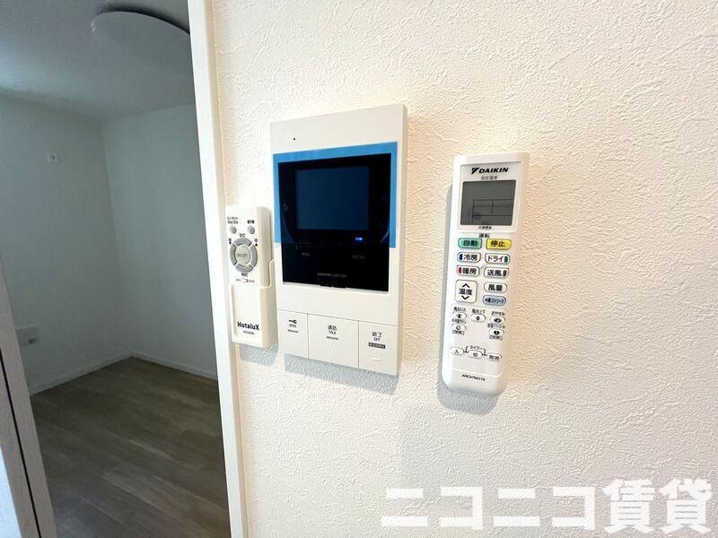 セキュリティ　別号室イメージの為、現状を優先致します。