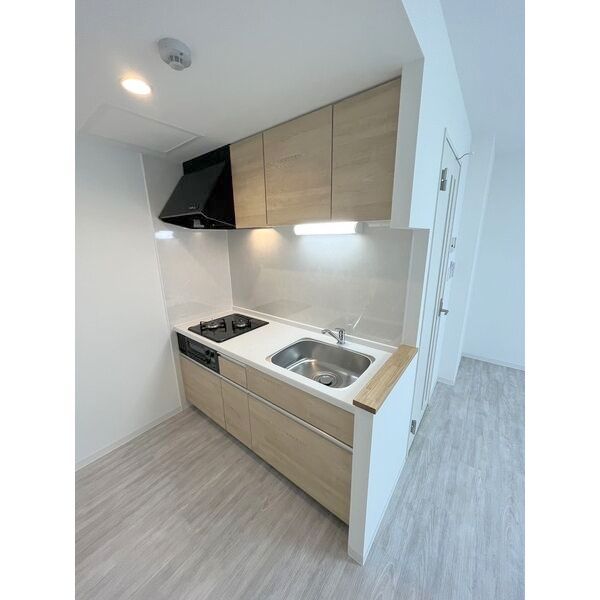 キッチン　嬉しいシステムキッチン付きです♪コンロを買わなくてもOK♪