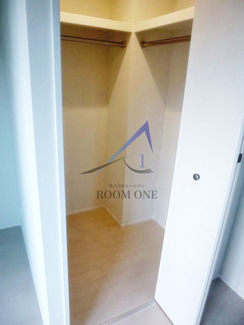 収納　ウォークインクローゼットです。