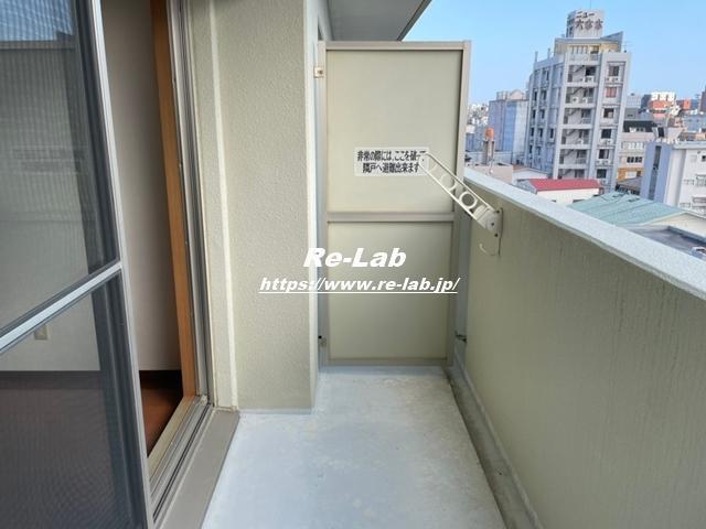 バルコニー　※参考として他のお部屋の写真