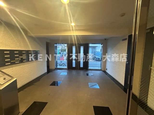 ロビー　落ち着いたロビーです