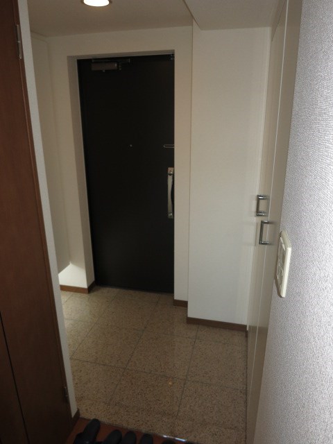 玄関　大きな下駄箱付きの玄関です。
