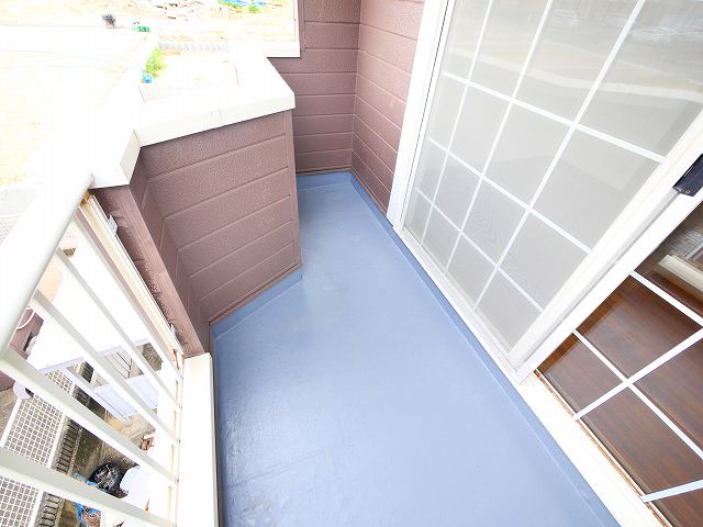 バルコニー　広々としたバルコニーです