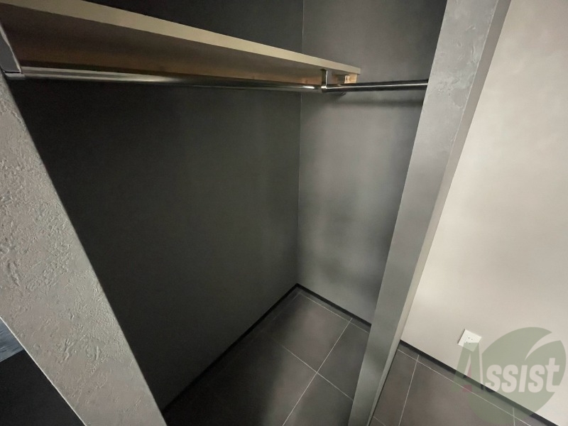 収納　洋室にはクローゼットがあるのですっきり片付きそうです。