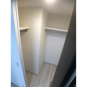 収納　たっぷりとした収納スペースです