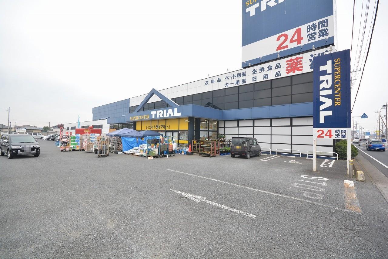 スーパー　スーパーセンタートライアル笠懸店（スーパー）まで491m