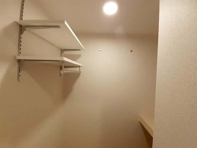 収納　収納のためのスペースです