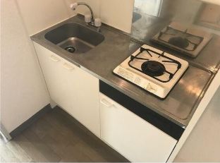 キッチン　マナ板が置けるスペースのあるガスキッチン☆(同一仕様写真)