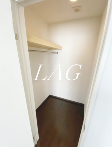 収納　ウォークインクローゼットです。