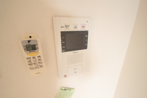 セキュリティ　※別部屋の写真です