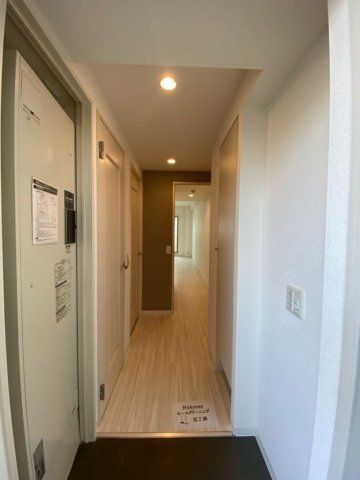 玄関　明るい玄関です