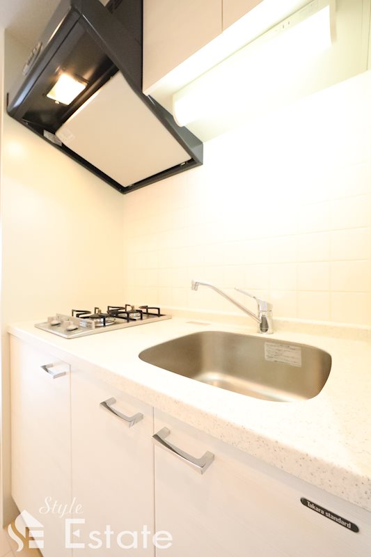 キッチン　ガス二口コンロ