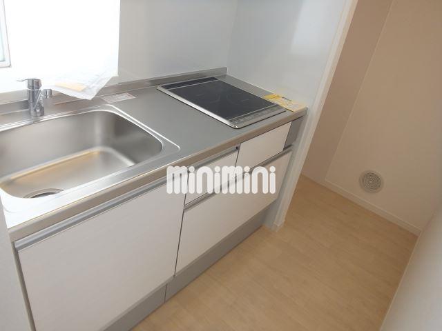 キッチン　ＩＨ２口つきのカウンターキッチンです