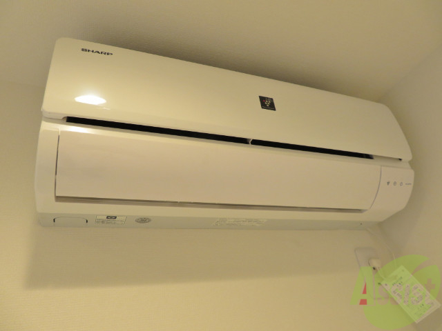 その他設備　エアコンが設置してありますので、寒暖対策もばっちり。