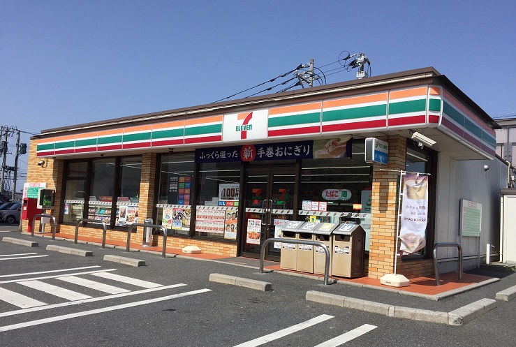 コンビニ　【セブンイレブン若松小敷店】（コンビニ）まで74m