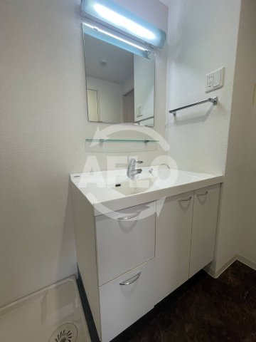 洗面設備　クレオキタホリエ　独立洗面台