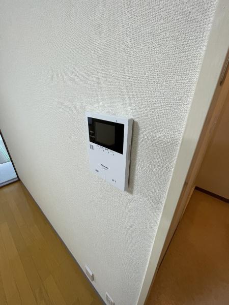 セキュリティ　モニターホン新規設置