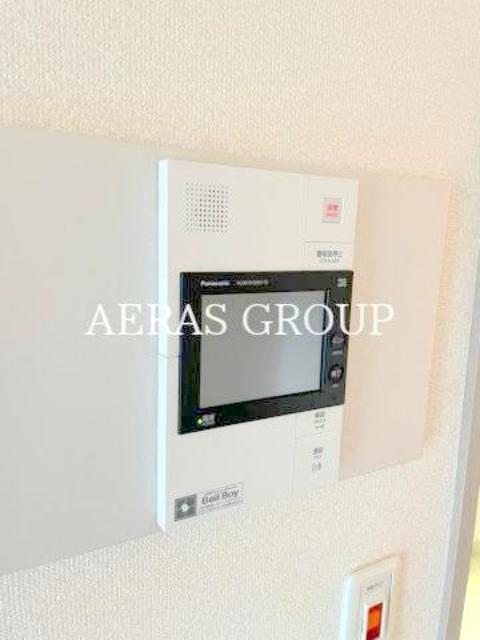 セキュリティ　モニタ付きインターホン