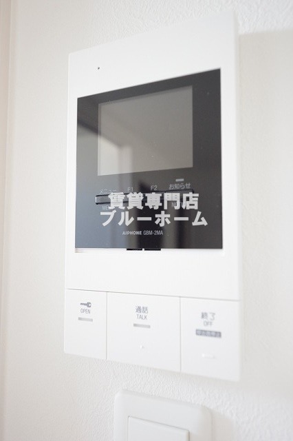 セキュリティ　モニター付きインターホン!