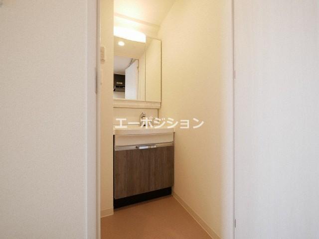 洗面設備　プレサンス大阪都島エレナード