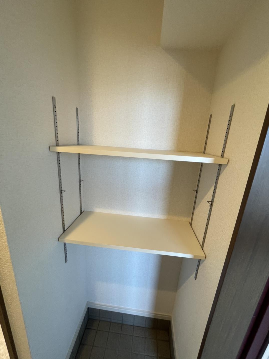 収納　シューズボックスあります。