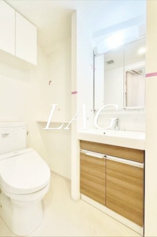 洗面設備　洗面台です。