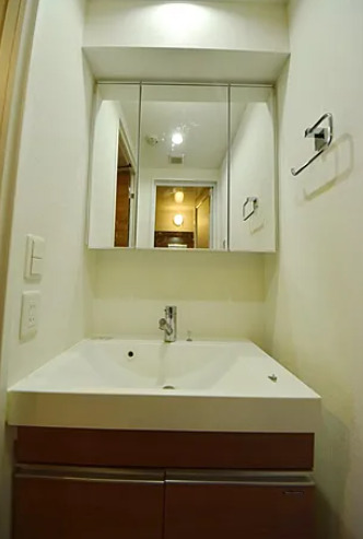 洗面設備　※別部屋の参考写真です。