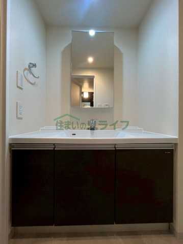 洗面設備　※参考写真です。同じ間取りの別部屋になります。