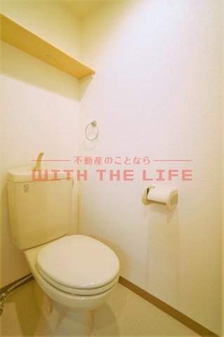 トイレ　清潔感のあるトイレです