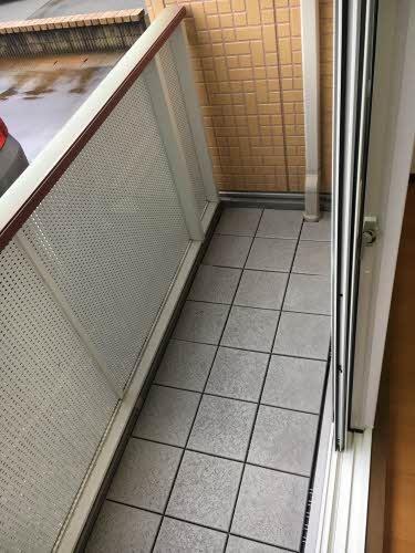 バルコニー　同タイプの別部屋の写真です