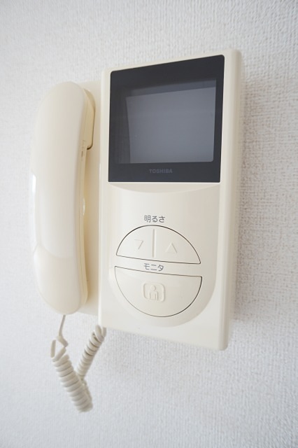 セキュリティ　来訪者の姿を確認できます。