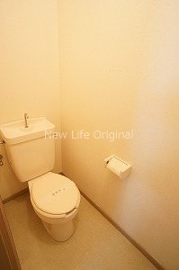 トイレ　お掃除しやすいシンプルなトイレです☆