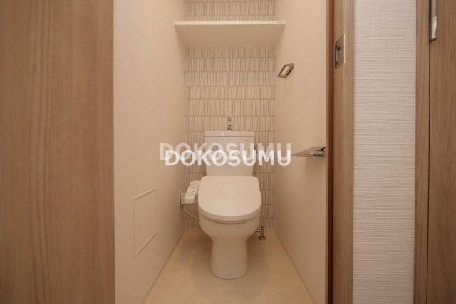 トイレ　毎日使う場所だからこそ、心地よさと清潔感にこだわりました。