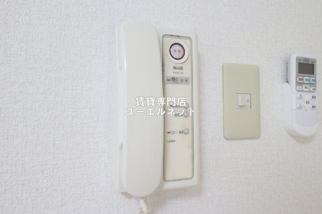 セキュリティ　受話器型インターホンあり◎