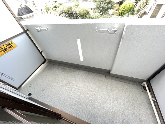 バルコニー　※別部屋の写真です