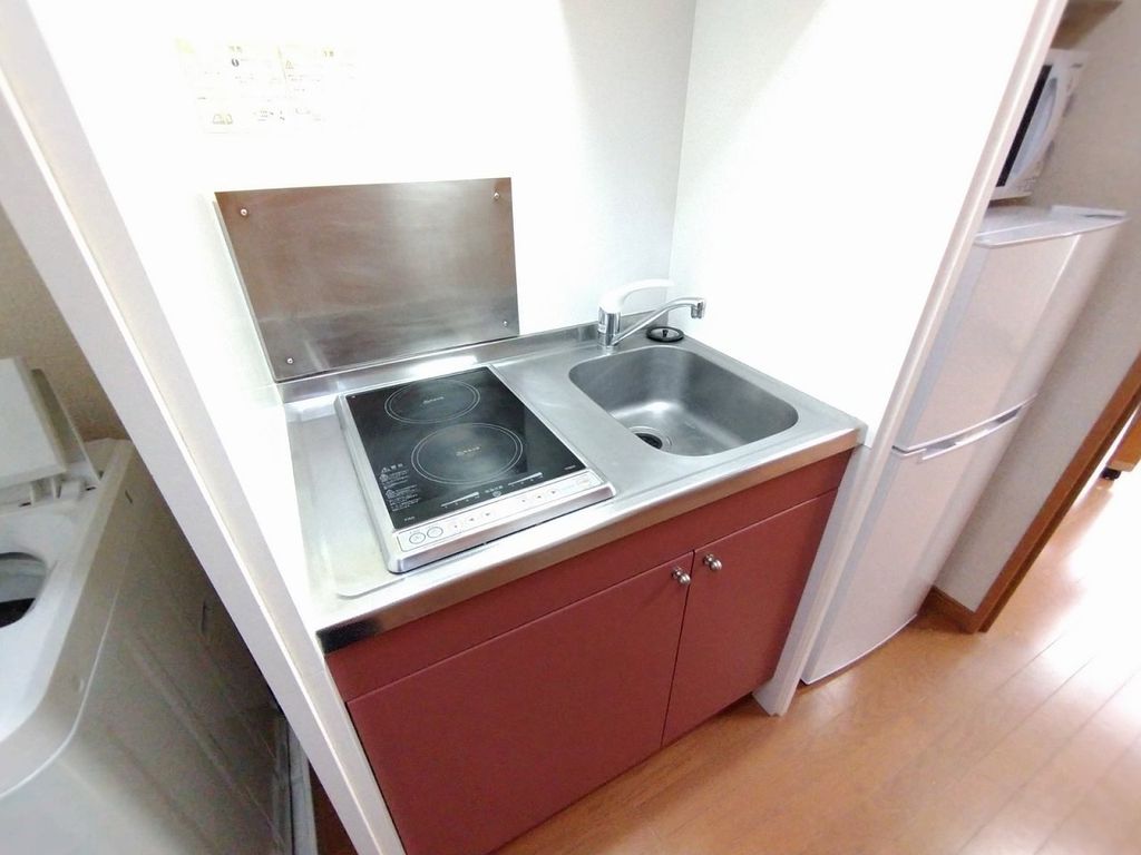キッチン　シングルレバー設置