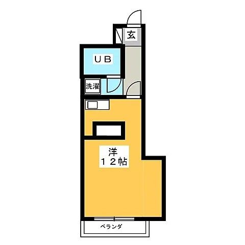 クレセントコート静岡の間取り写真