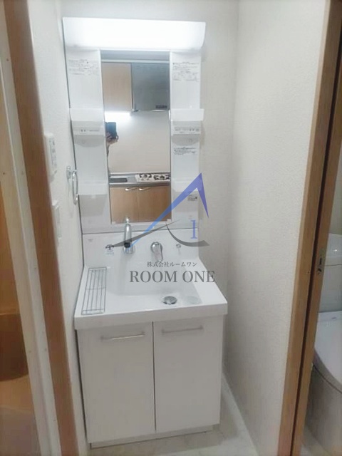 洗面設備　洗面台です。