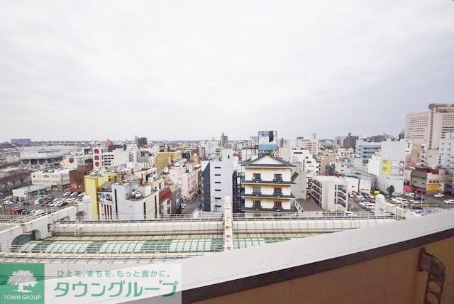 眺望　バルコニーからの眺望です