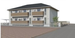 建物外観　完成予想図です
