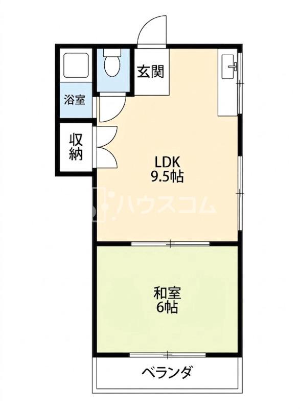 ハイツSKの間取り写真
