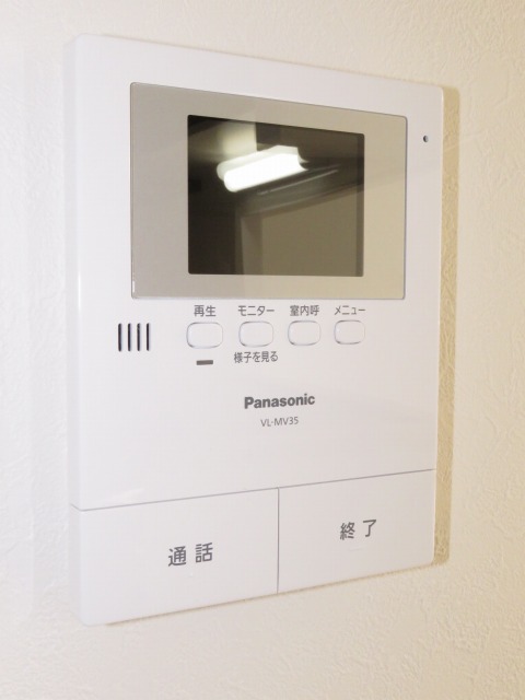 セキュリティ　女性でも安心な録画機能付きＴＶモニターホン☆