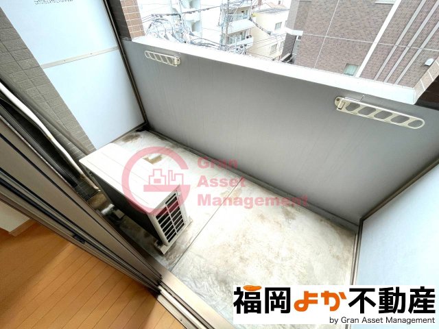 バルコニー　落ち着いた時間を過ごせるバルコニーです