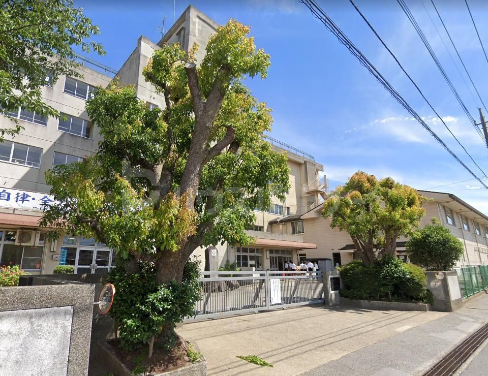中学校　松戸市立和名ケ谷中学校（中学校）まで570m